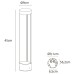 Ландшафтный светильник Arte Lamp New York A1645PA-1BK