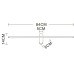 Настенный светильник Arte Lamp Prima A2028AP-1PB