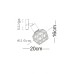 Спот Arte Lamp A6141AP-1WH