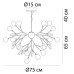 Подвесная люстра Arte Lamp Candy A7274SP-45GO