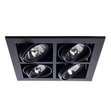 Встраиваемый светильник Arte Lamp Cardani A5930PL-4BK