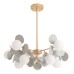Люстра на штанге Arte Lamp Peacock A1369SP-10GY