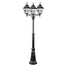 Садово-парковый светильник Arte Lamp Berlin A1017PA-3BN