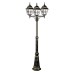 Садово-парковый светильник Arte Lamp Berlin A1017PA-3BN