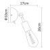 Спот Arte Lamp A9190AP-1BK