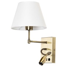 Бра с подсветкой Arte Lamp Elba A2581AP-2AB
