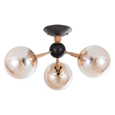 Люстра на штанге Arte Lamp Boston A4485PL-3BK