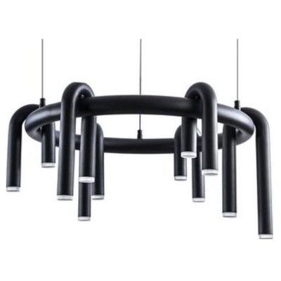 Подвесная люстра Arte Lamp Warhol A3258LM-30BK