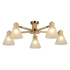 Потолочная люстра Arte Lamp Meleph A4096PL-5BR