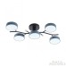 Потолочная люстра Arte Milano Ferrara 256606/5 Bk/Gr