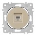 Розетка RJ45 Arte Milano 202.45-1.shampan