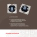 Розетка RJ45 Arte Milano 203.45-1.black