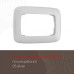 Розетка двойная с заземлением Arte Milano 205.40-2.silver