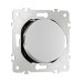 Выключатель одноклавишный проходной Arte Milano 202.32-1.silver