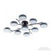 Потолочная люстра Arte Milano Ferrara 256606/8+1 Bk/Gr