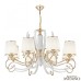 Подвесная люстра Arte Milano Florentia-3857 303857/8 Wh/Gd