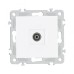 Розетка TV Arte Milano 206.43-1.white