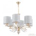 Подвесная люстра Arte Milano Florentia-2097 302097/6 Wh/Gd
