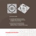 Декоративная заглушка Arte Milano 202.50-1.silver