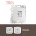 Розетка RJ45 Arte Milano 205.45-1.silver