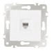 Розетка телефонная RJ11 Arte Milano 203.51-1.white