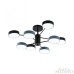 Люстра на штанге Arte Milano Ferrara 250906/8B Bk/Gr