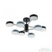 Люстра на штанге Arte Milano Ferrara 250906/8B Bk/Gr