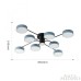 Потолочная люстра Arte Milano Ferrara 253039/8+1 Bk/Gr