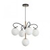 Подвесная люстра Arte Milano Neapolis 273808/4+1 BK/GD