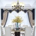 Подвесная люстра Arte Milano Florentia 302237/6 Bk/Gd
