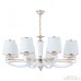 Подвесная люстра Arte Milano Florentia-2457 302457/8 Wh/Gd
