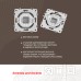 Декоративная заглушка Arte Milano 203.50-1.silver