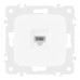 Розетка RJ45 Arte Milano 205.45-1.white