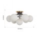 Потолочная люстра Arte Milano Neapolis 276408/6+1 BK/GD