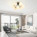 Потолочная люстра Arte Milano Neapolis 276408/6+1 BK/GD