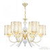 Подвесная люстра Arte Milano Florentia-6067 306067/6 Wh/Gd