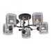 Потолочная люстра Arte Milano Amalfi 324308/5 BK+FG