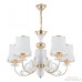 Подвесная люстра Arte Milano Florentia-1097 301097/5 Wh/Gd