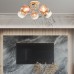 Потолочная люстра Arte Milano Amalfi 324985/5 FG+BK