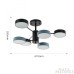 Люстра на штанге Arte Milano Ferrara 250906/6B Bk/Gr