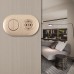 Блок с розеткой и выключателем Arte Milano SET08-2 SET08-2-40-1-30-2 shampan