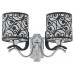 Бра Arte Milano Florentia-4957 304957/2W Bk/Ni