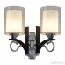 Бра Arte Milano Florentia-9167 309167/2W Bk/Ni