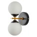 Бра Arte Milano Neapolis-71580 271580/2B BK/GD