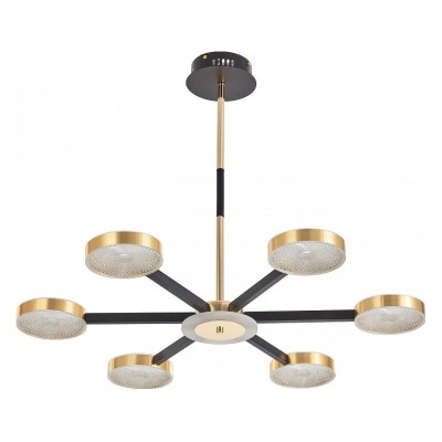 Люстра на штанге Arte Milano Ferrara-72079 272079/6 BK/GD