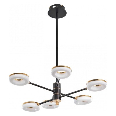 Люстра на штанге Arte Milano Ferrara-72999 276699/6 BK/GD