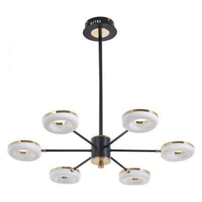 Люстра на штанге Arte Milano Ferrara-72999 277499/6 BK/GD