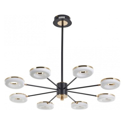 Люстра на штанге Arte Milano Ferrara-72999 277499/8 BK/GD