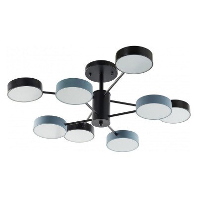 Люстра на штанге Arte Milano Ferrara 250906/8B Bk/Gr