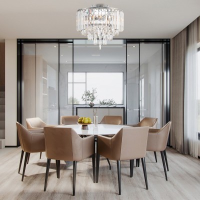 Люстра на штанге Arte Milano Sorrento-5509 375509/6/40/390 CR